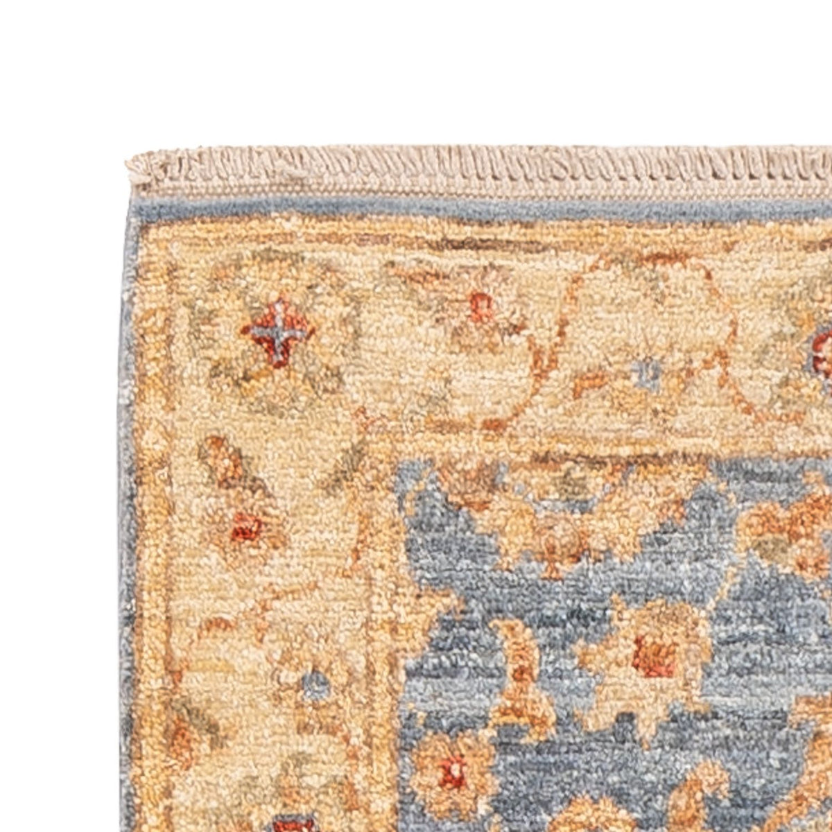 Läufer Ziegler - 150 x 50 cm - blau