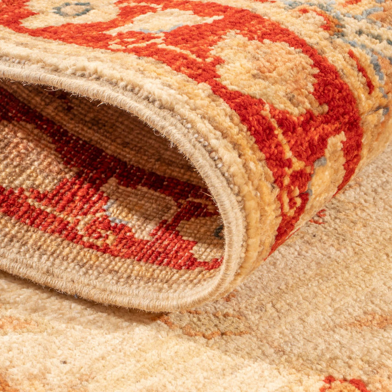 Loper Ziegler tapijt - 144 x 50 cm - beige