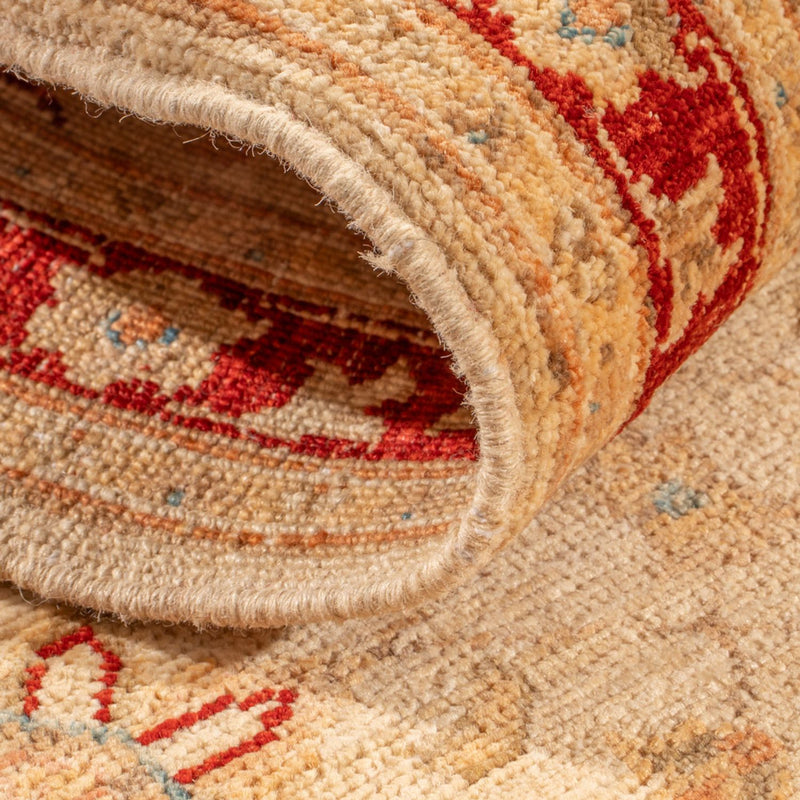 Loper Ziegler tapijt - 146 x 54 cm - beige