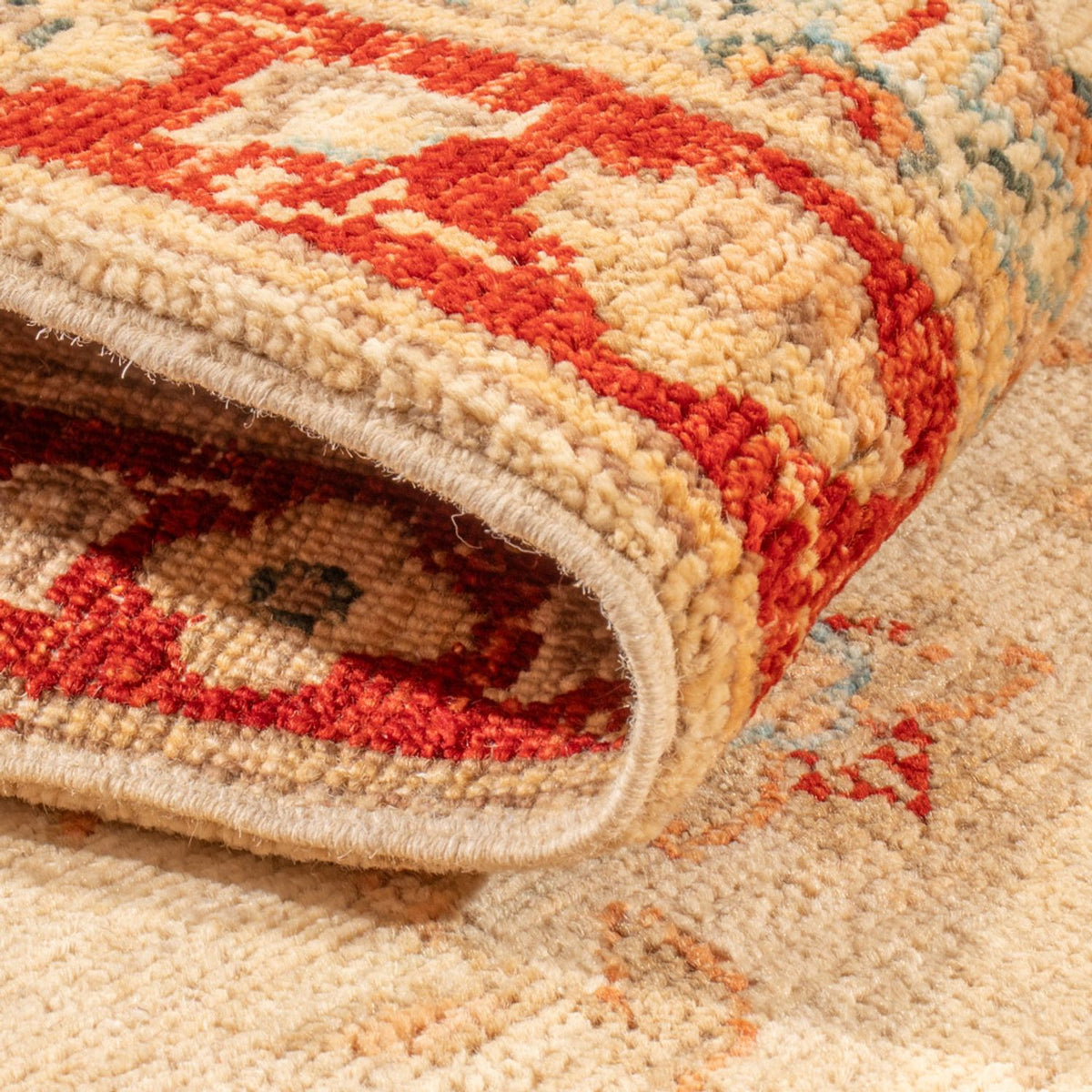 Loper Ziegler tapijt - 150 x 50 cm - beige