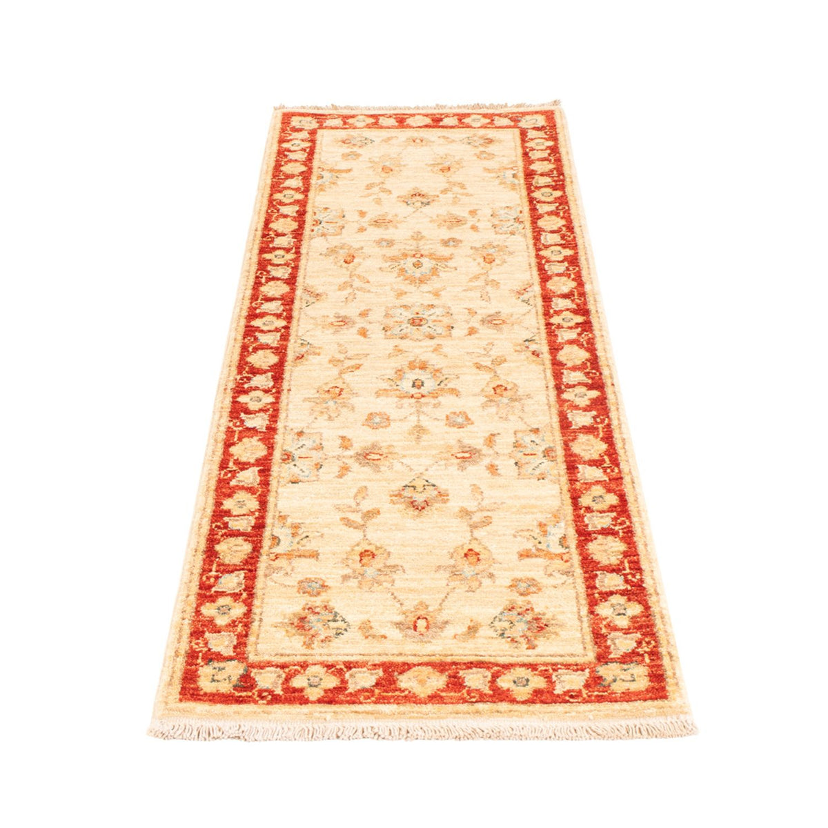 Loper Ziegler tapijt - 150 x 50 cm - beige