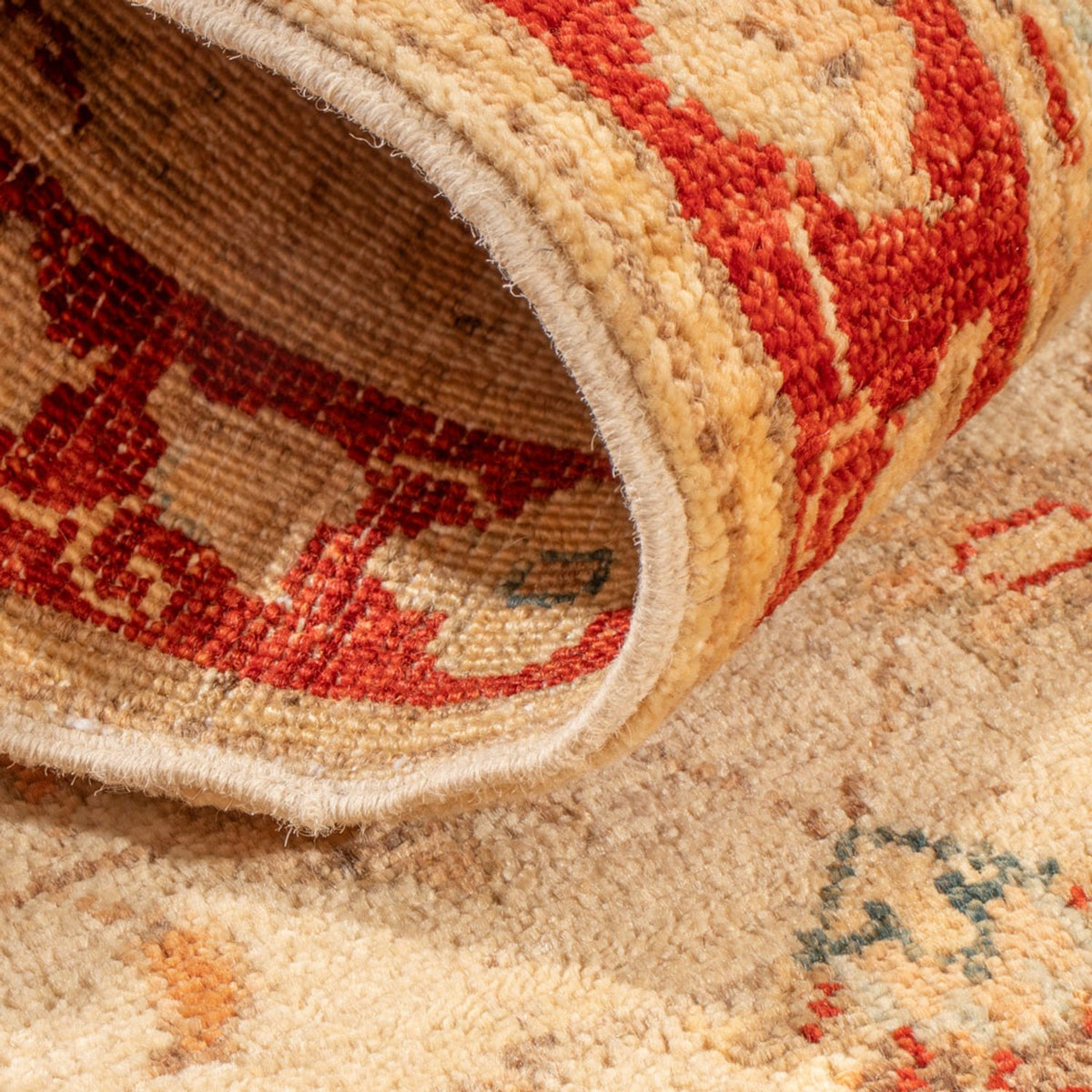 Loper Ziegler tapijt - 151 x 50 cm - beige