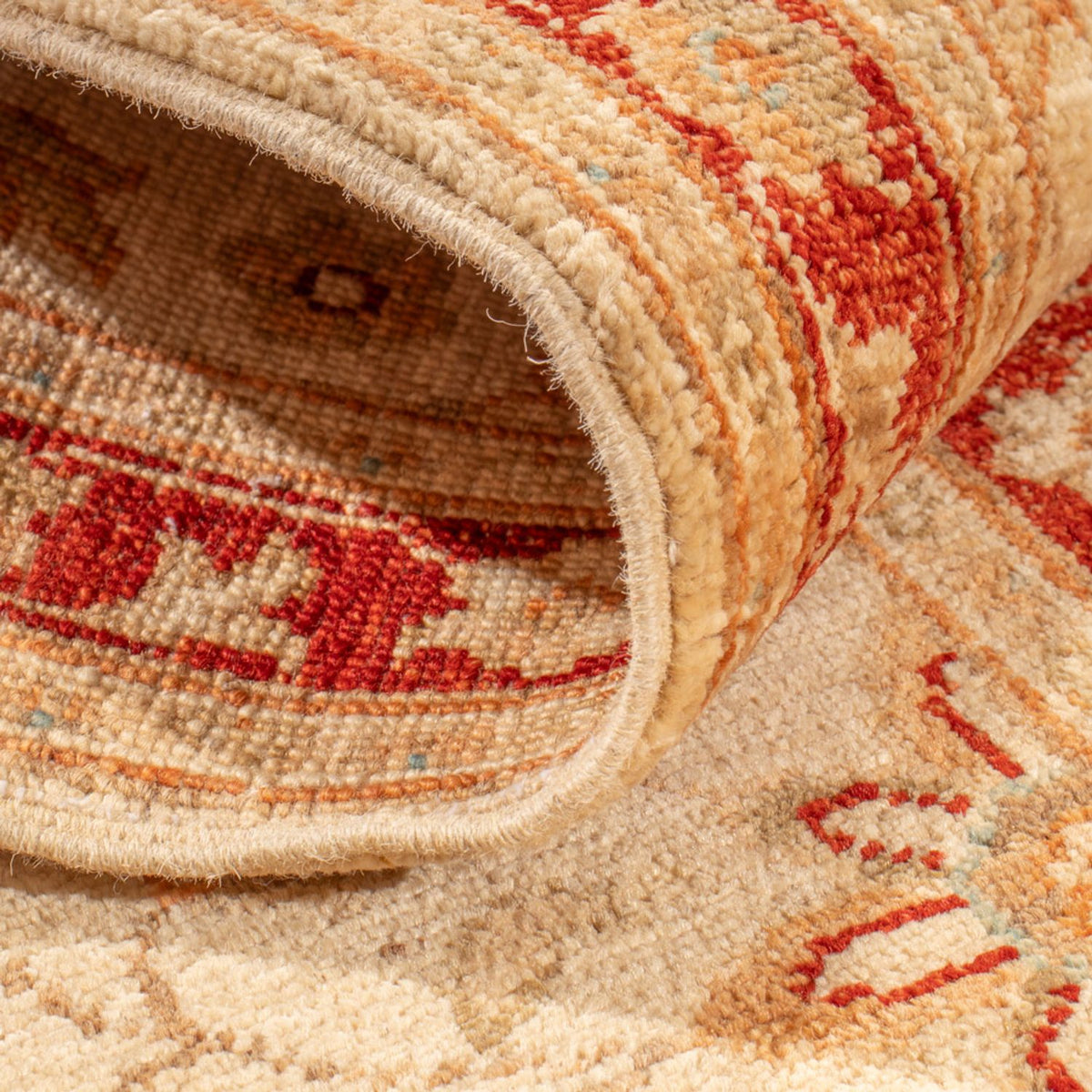 Loper Ziegler tapijt - 145 x 50 cm - beige