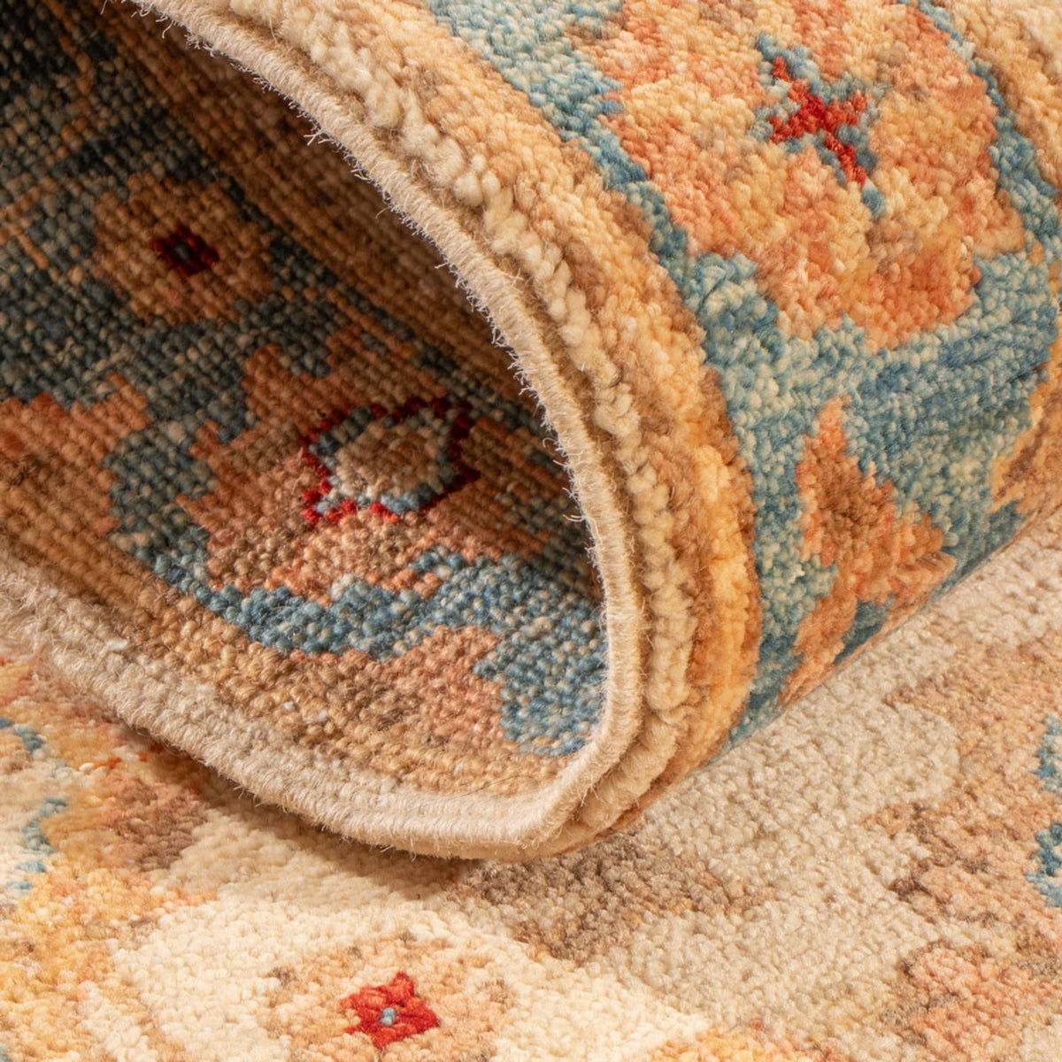 Loper Ziegler tapijt - 145 x 50 cm - beige