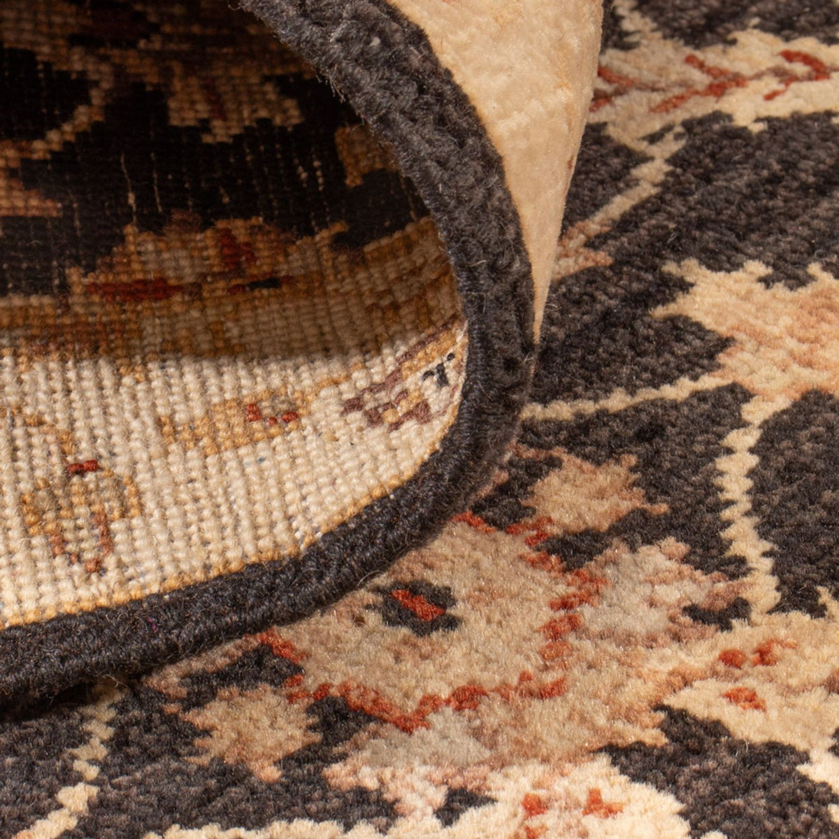 Läufer Ziegler - 150 x 50 cm - dunkelblau