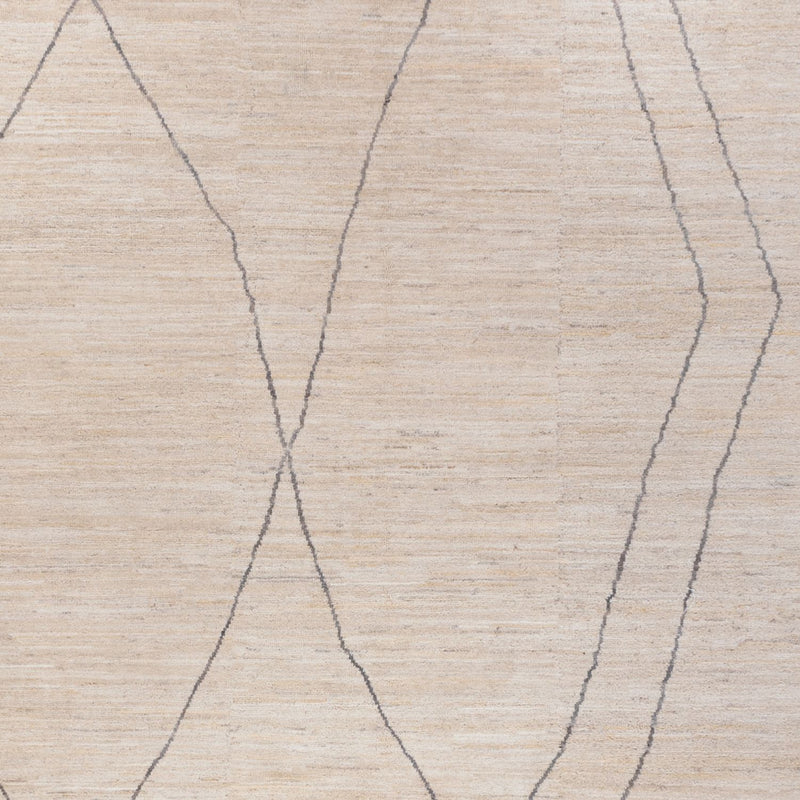 Designer Teppich - 410 x 310 cm - hellblau