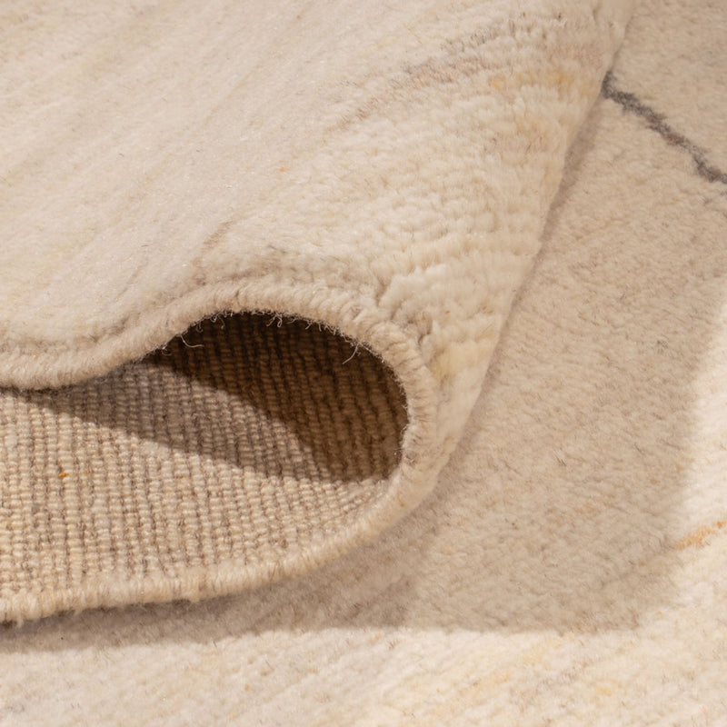 Designer Teppich - 410 x 310 cm - hellblau