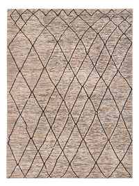 Designer Teppich - 284 x 218 cm - dunkelbeige