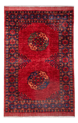 Afghan Teppich - 183 x 122 cm - rot