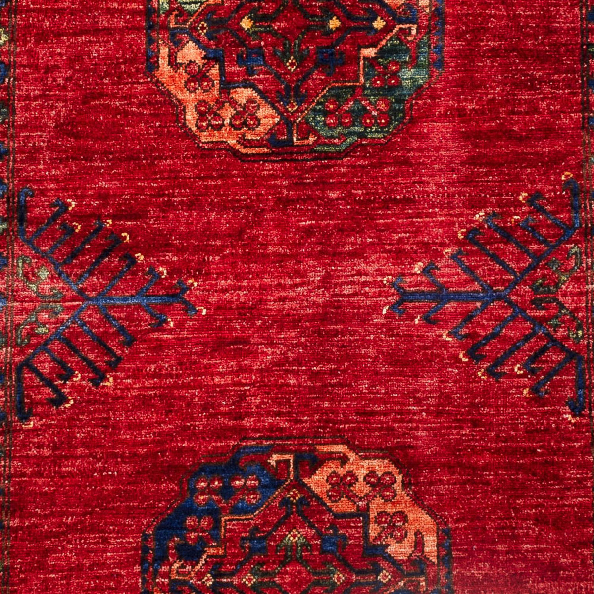 Afghan Teppich - 183 x 122 cm - rot