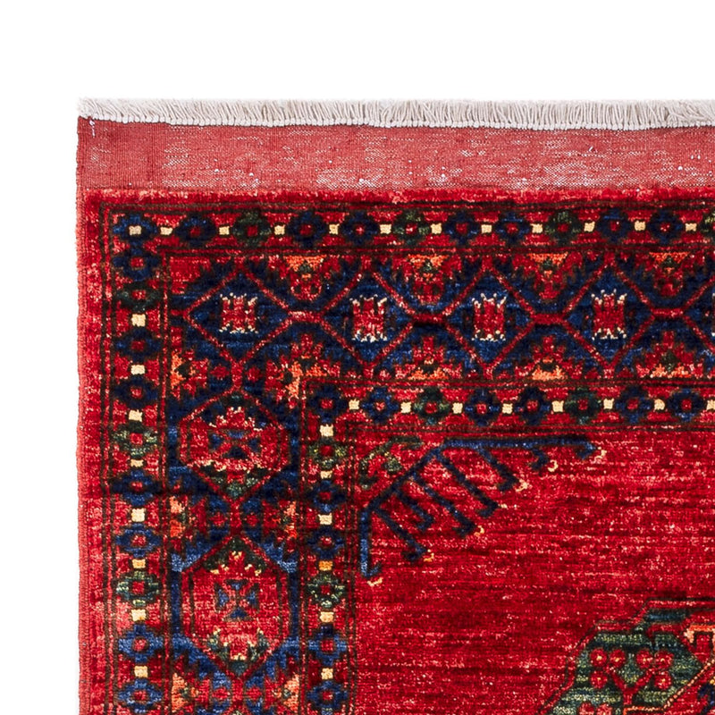 Afghan Teppich - 183 x 122 cm - rot
