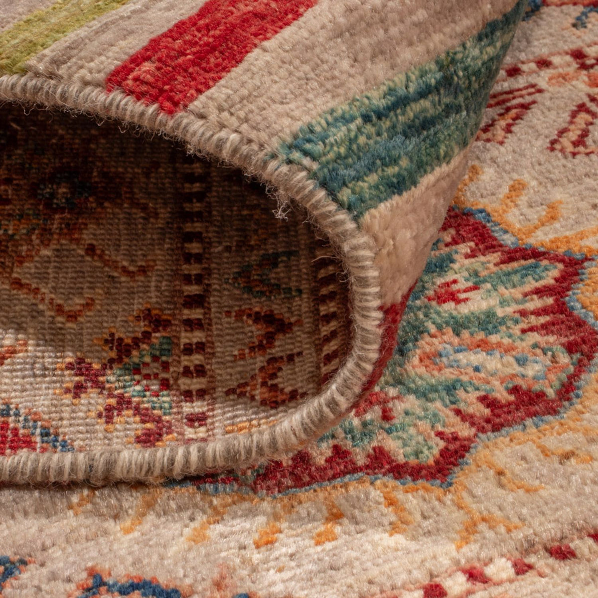 Ziegler Teppich - Shal quadratisch  - 152 x 151 cm - mehrfarbig