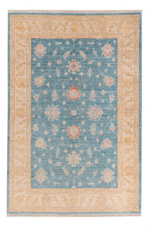 Ziegler Teppich - 175 x 123 cm - blau