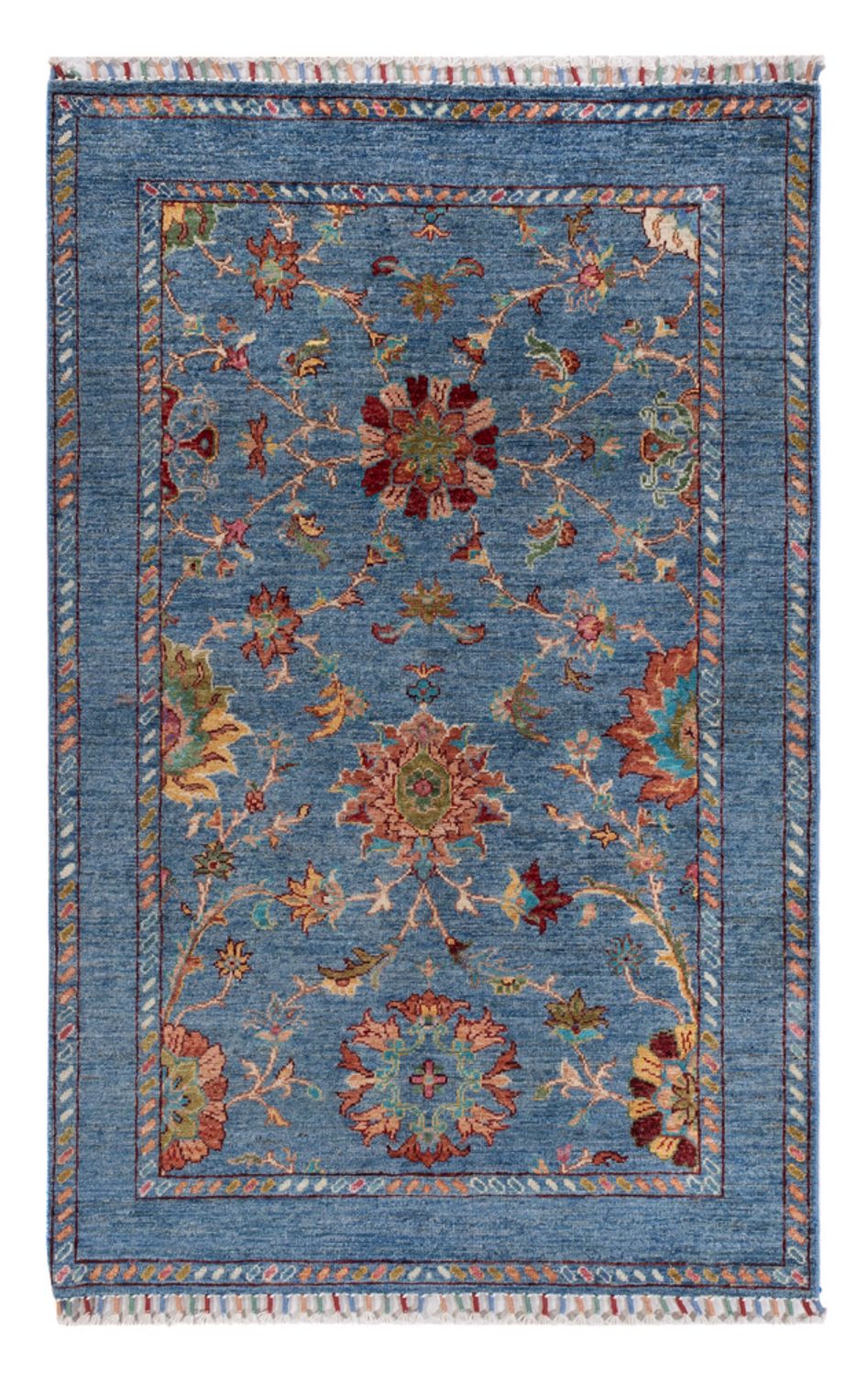 Ziegler Teppich - Ariana - 159 x 101 cm - blau