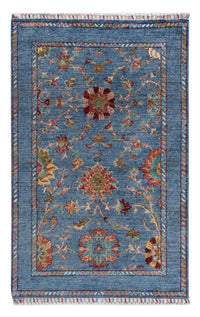 Ziegler Teppich - Ariana - 159 x 101 cm - blau