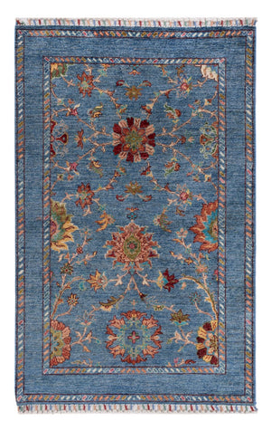 Ziegler Teppich - Ariana - 159 x 101 cm - blau
