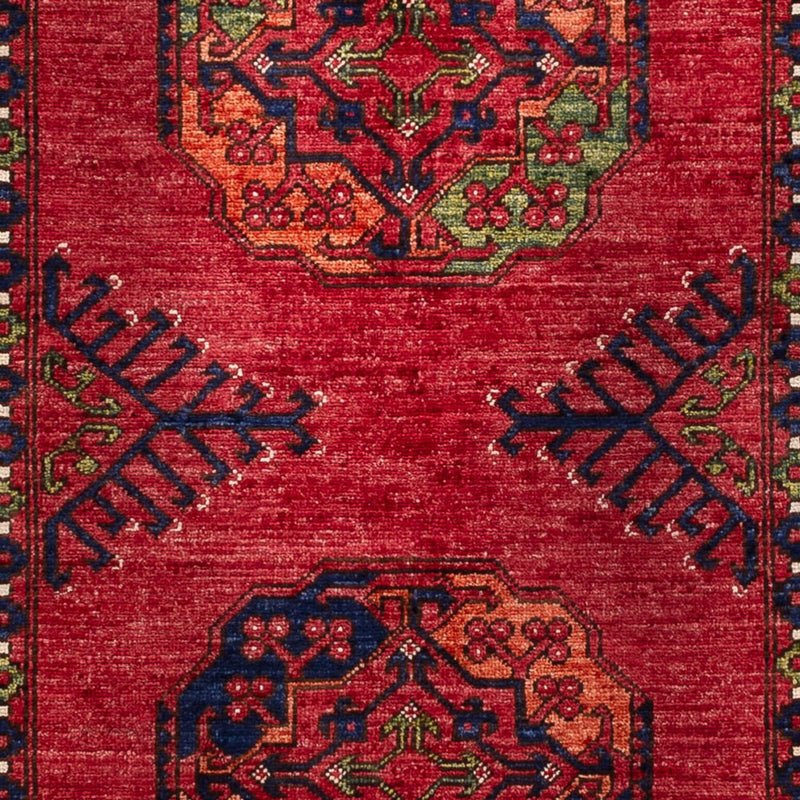 Afghan Teppich - Kunduz - 148 x 100 cm - rot