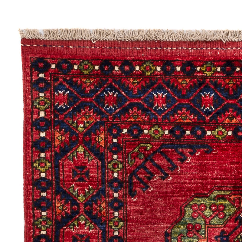 Afghan Teppich - Kunduz - 148 x 100 cm - rot