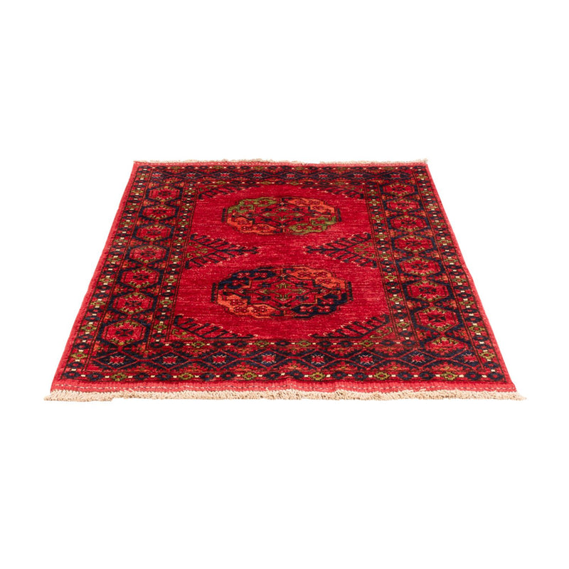 Afghan Teppich - Kunduz - 148 x 100 cm - rot