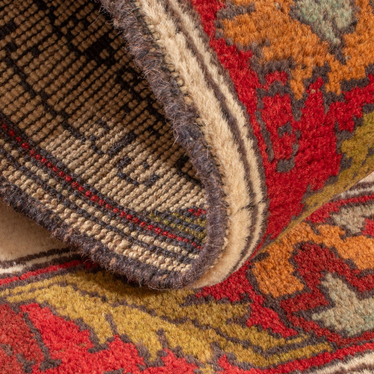 Afghan Teppich - 104 x 71 cm - mehrfarbig