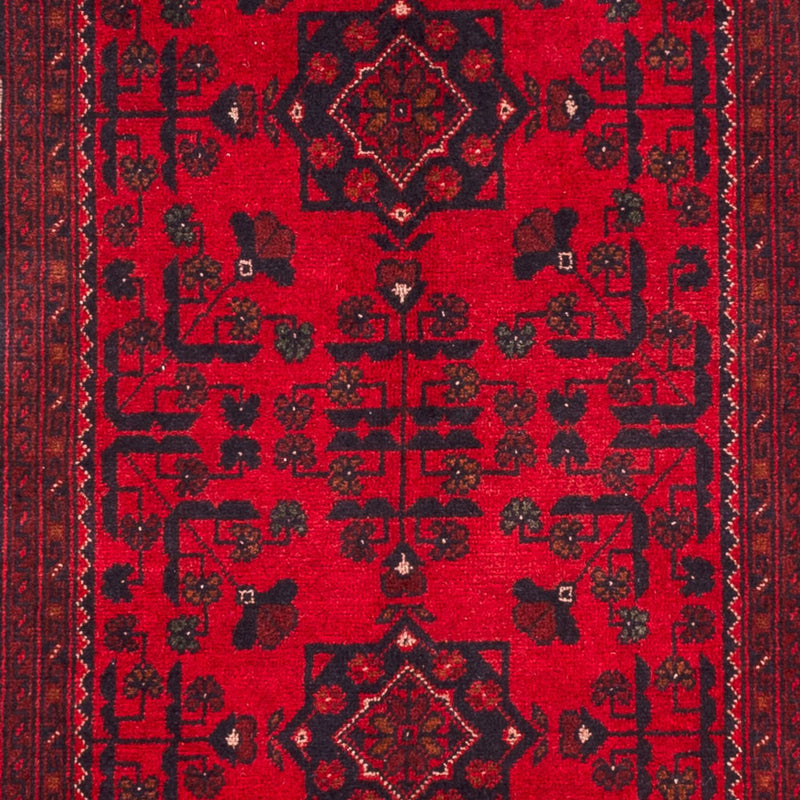 Afghan Teppich - Kunduz - 150 x 98 cm - rot