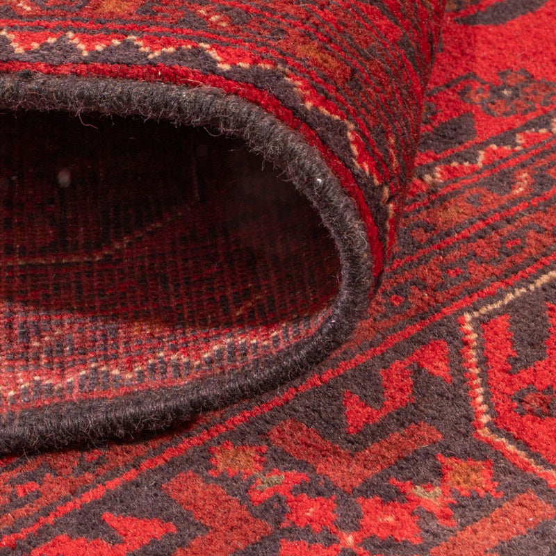 Afghan Teppich - Kunduz - 150 x 98 cm - rot