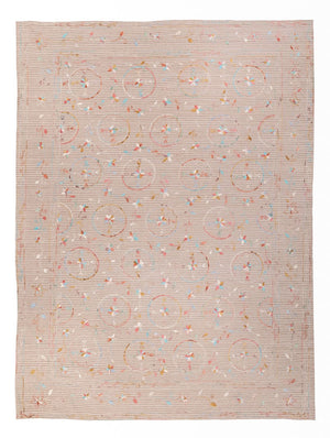 Kelim Teppich - Oriental - Soumak - 336 x 236 cm - creme