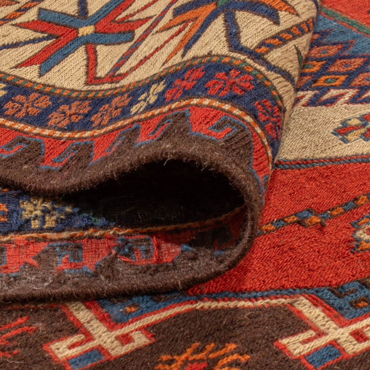 Kelim Teppich - Oriental - Soumak - 272 x 204 cm - rost