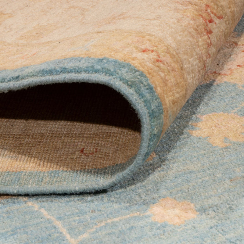 Ziegler tapijt - 301 x 202 cm - lichtblauw