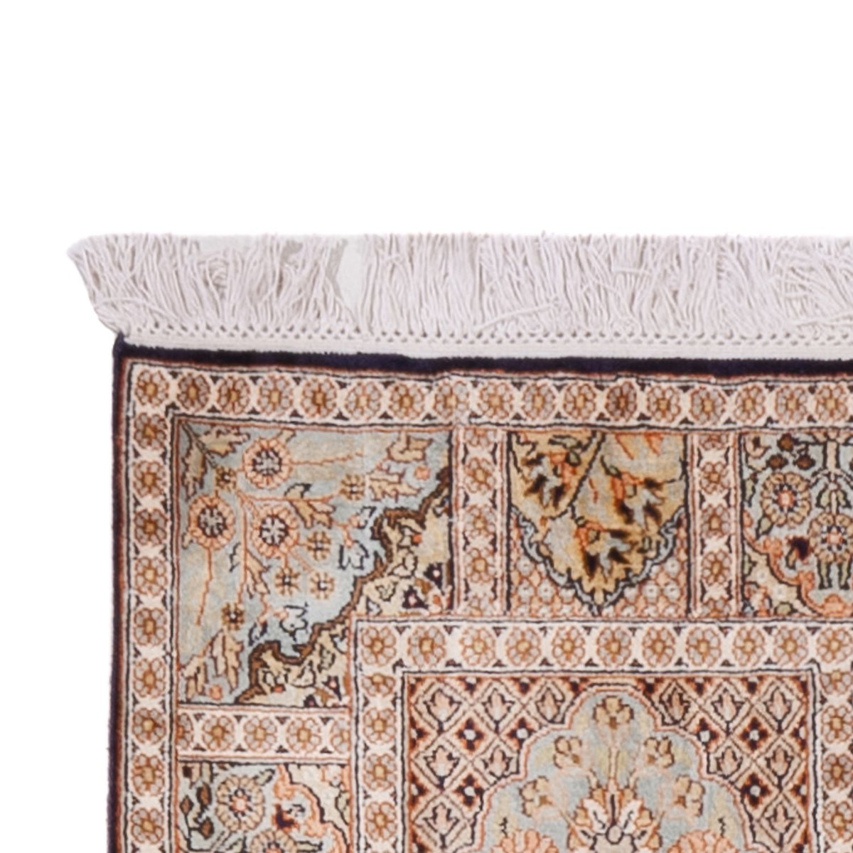 Kasjmir zijde Tapijt 79x259cm - Oosters Tapijt