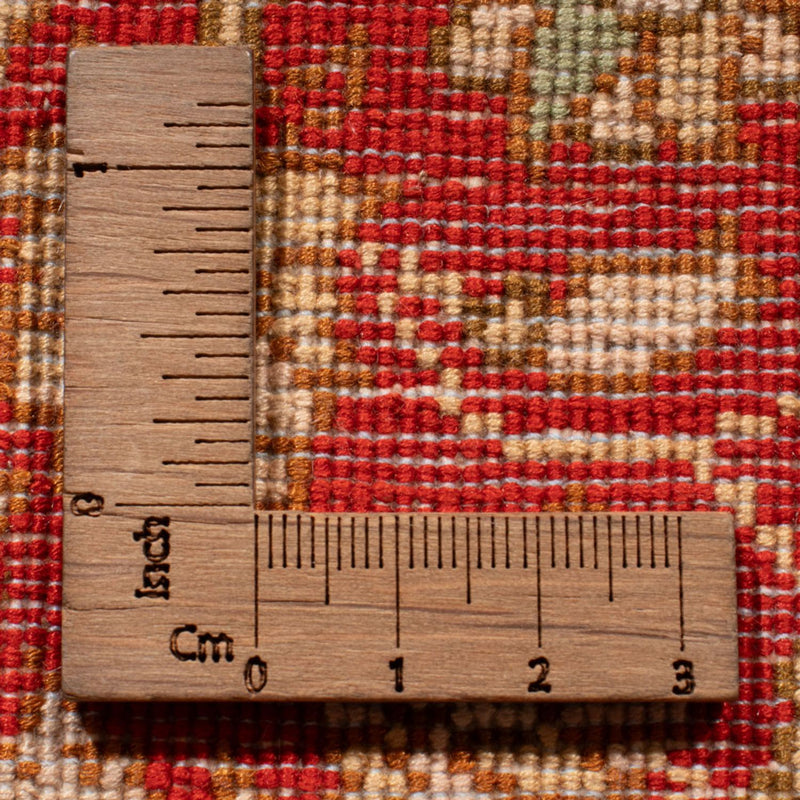 Läufer Seiden - Kaschmir Seide - 251 x 81 cm - rot