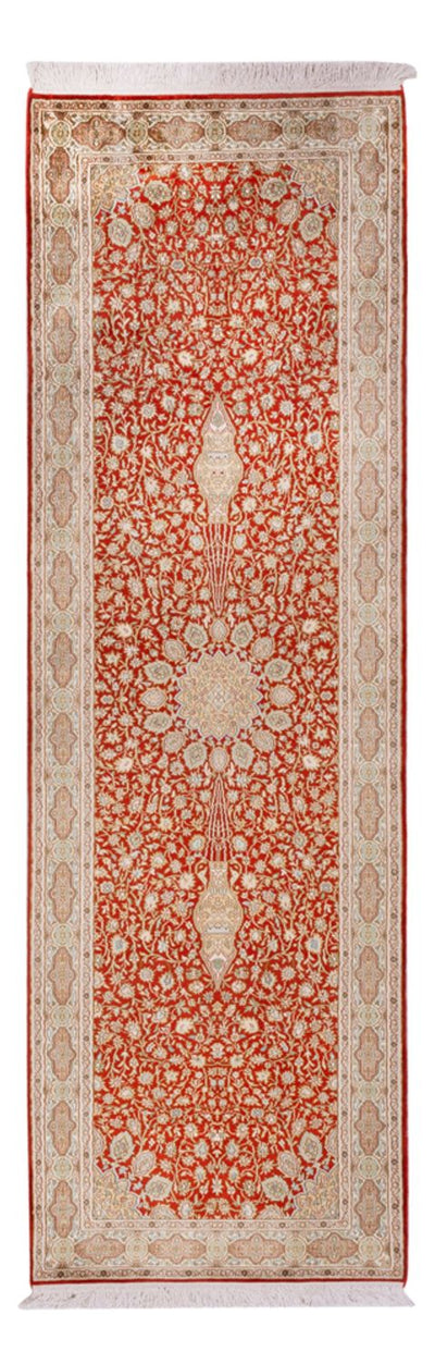 Kasjmir zijde Tapijt 79x251cm - Oosters Tapijt