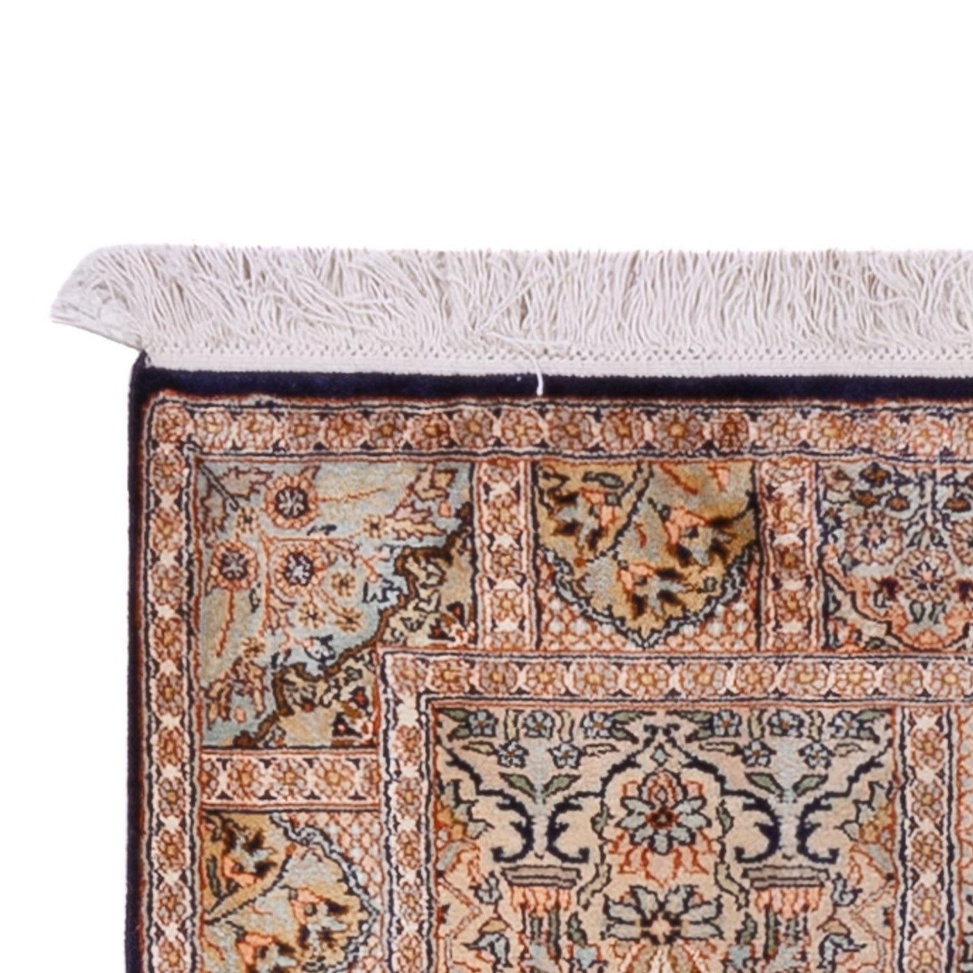 Kasjmir zijde Tapijt 237x79cm - Oosters Tapijt
