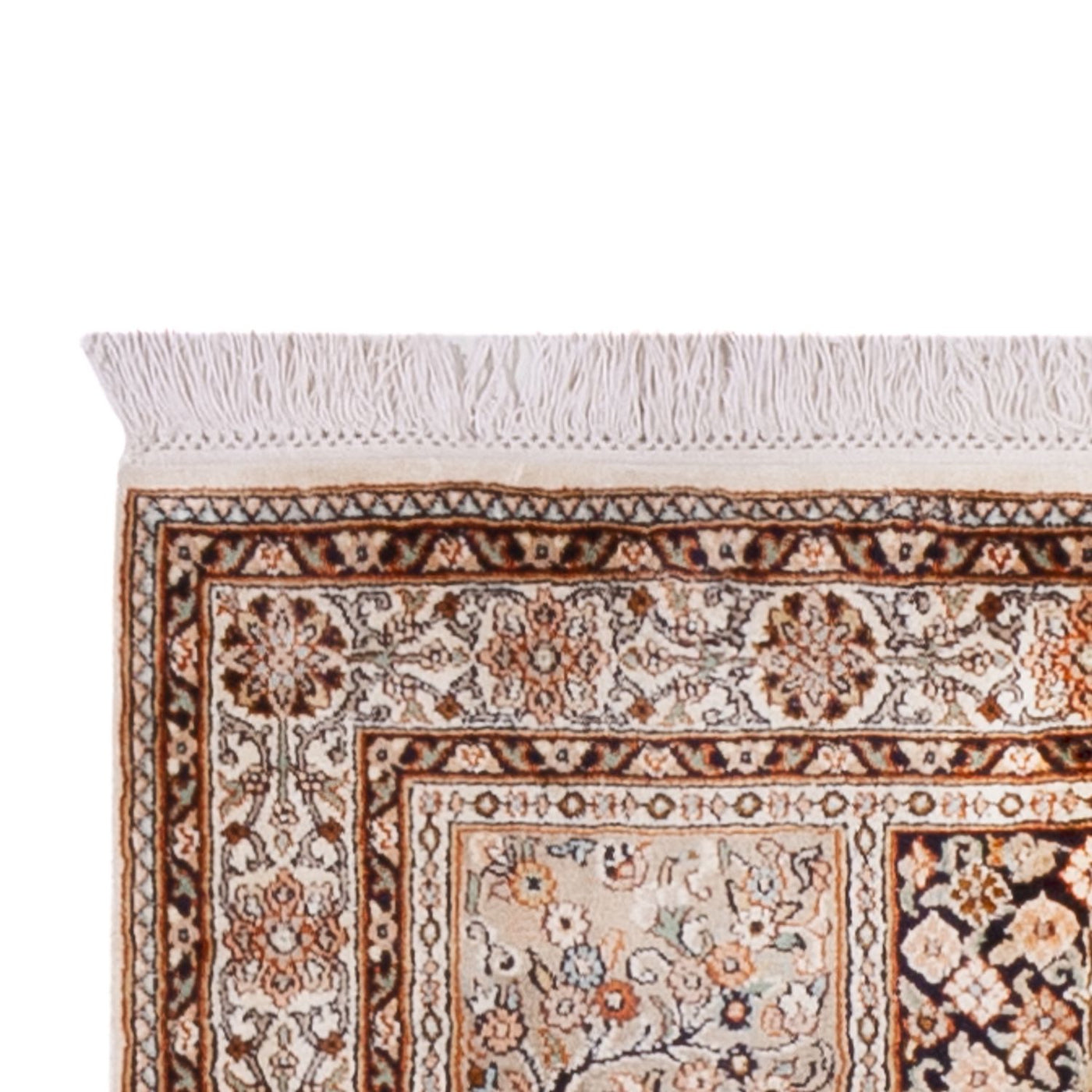 Kasjmir zijde Tapijt 305x81cm - Oosters Tapijt