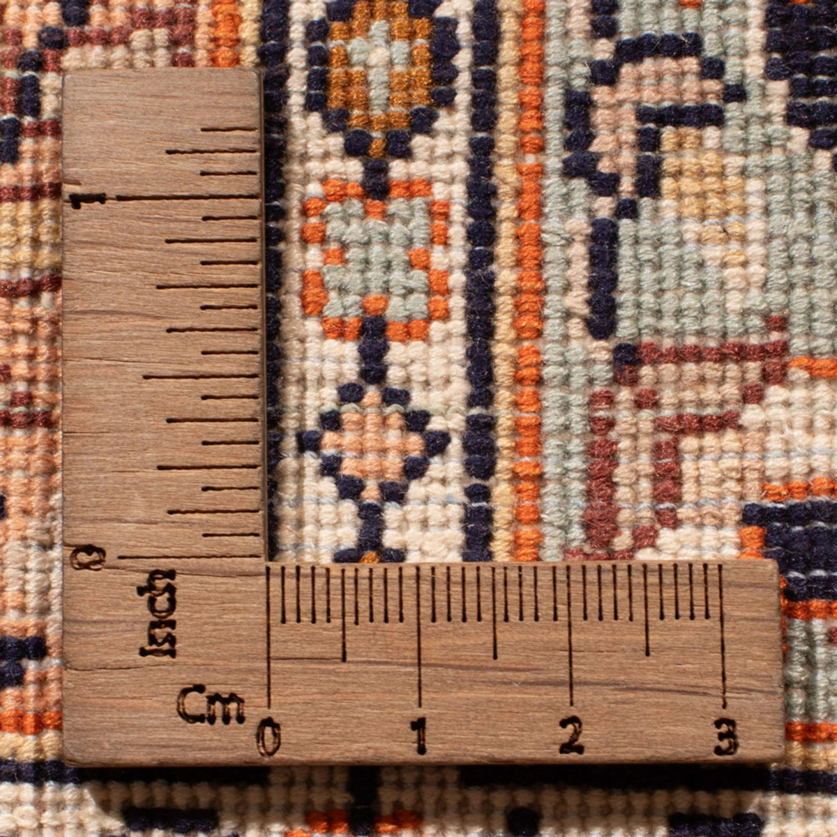 Läufer Seiden - Kaschmir Seide - 305 x 81 cm - beige