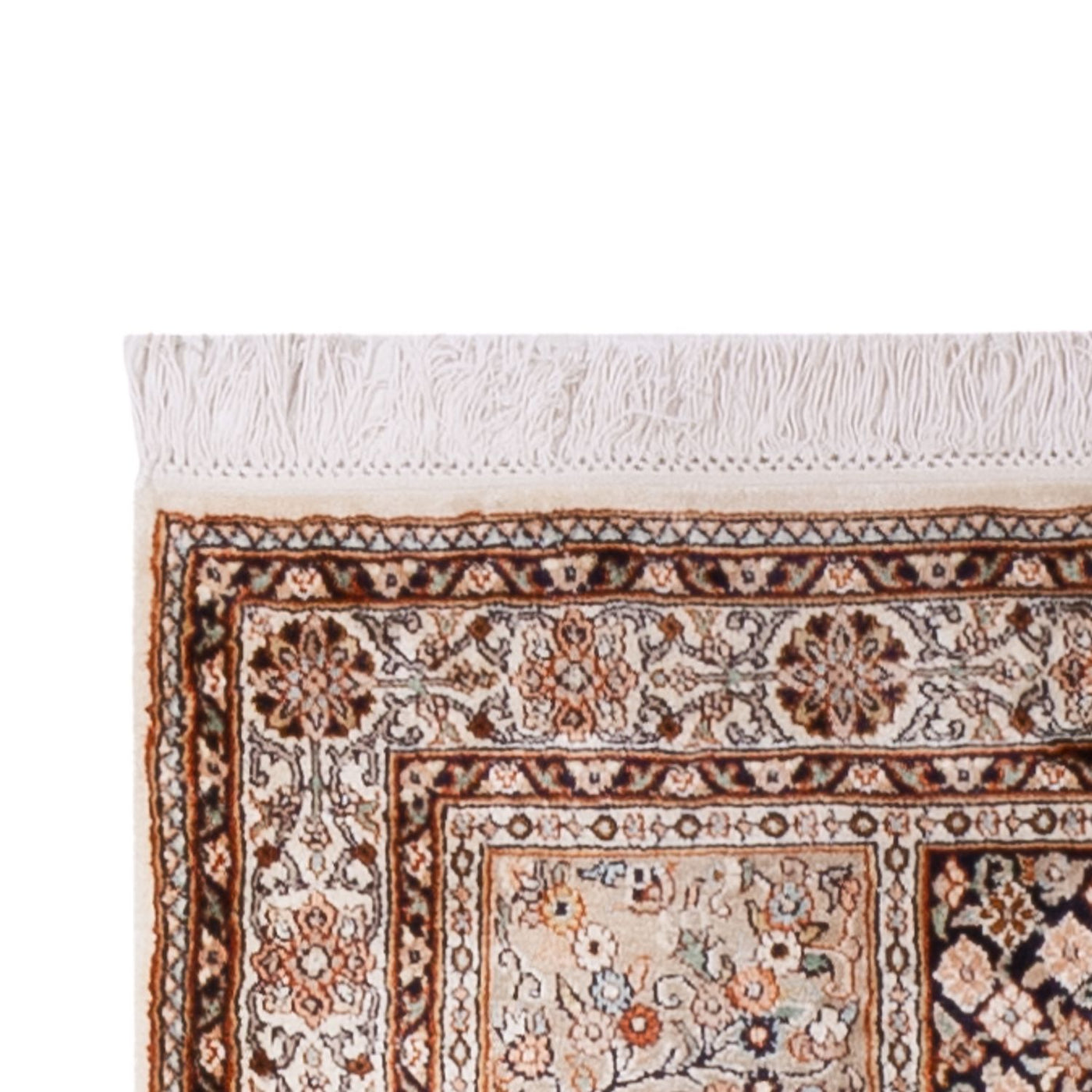 Kasjmir zijde Tapijt 307x81cm - Oosters Tapijt