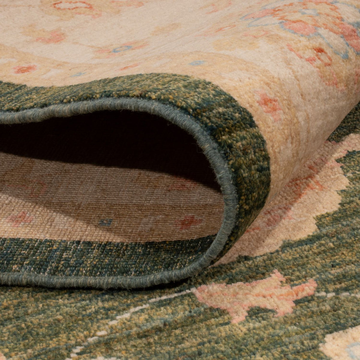 Ziegler tapijt - 298 x 205 cm - donkergroen