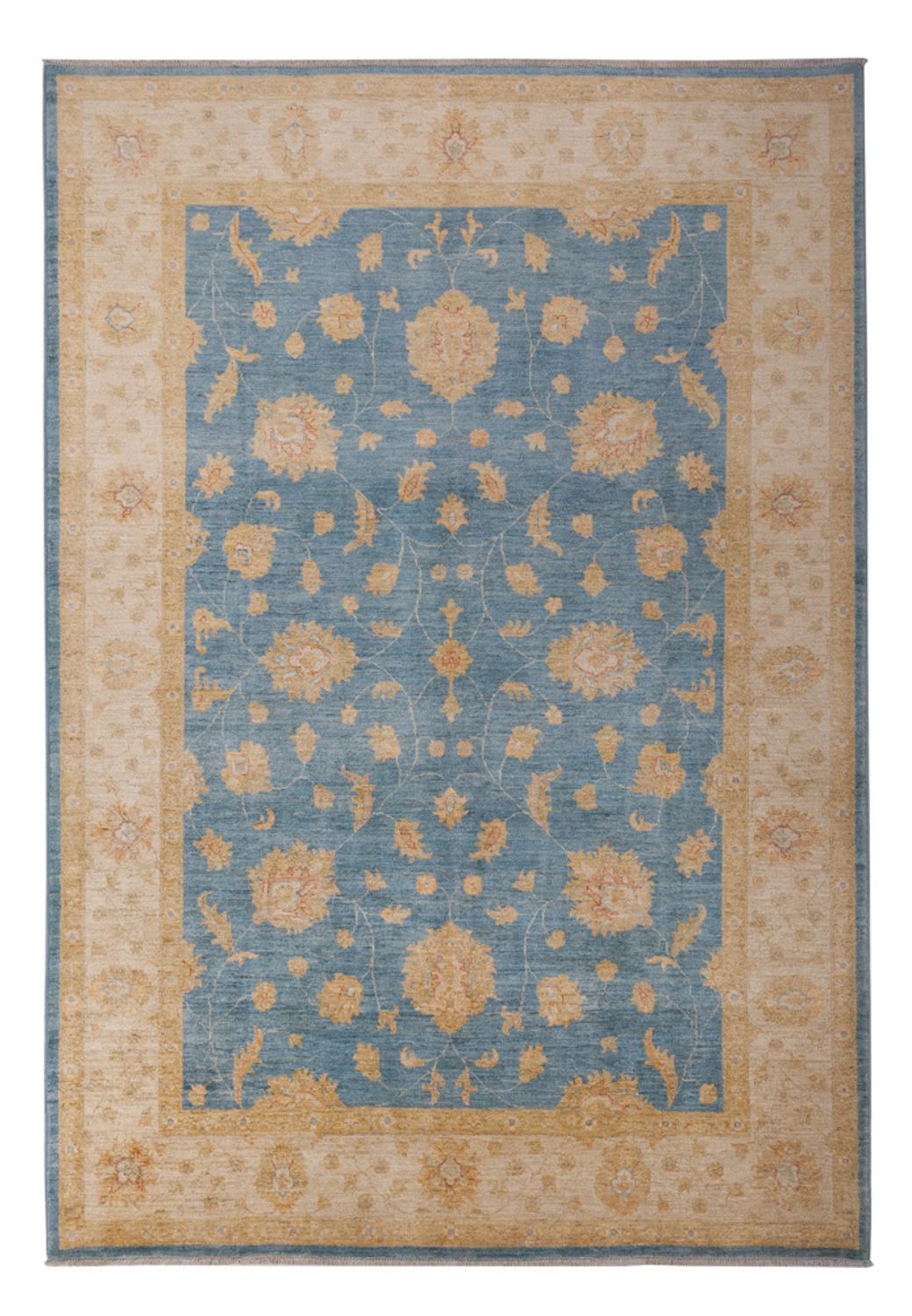 Ziegler tapijt - 300 x 207 cm - blauw