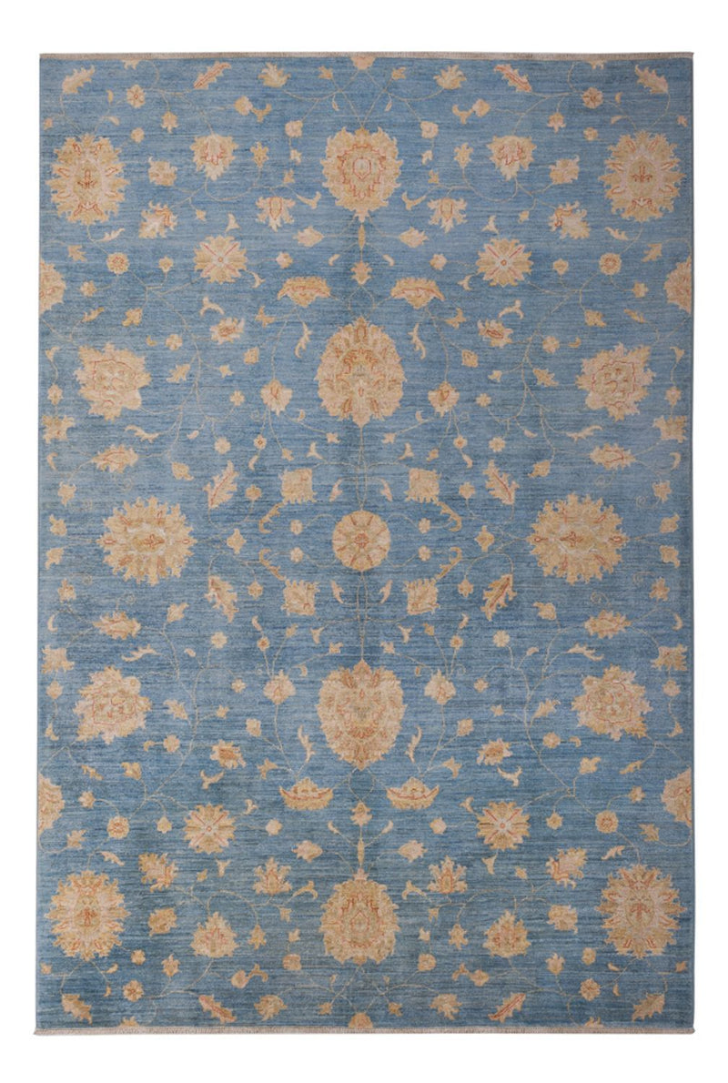 Ziegler tapijt - Modern - 300 x 206 cm - blauw