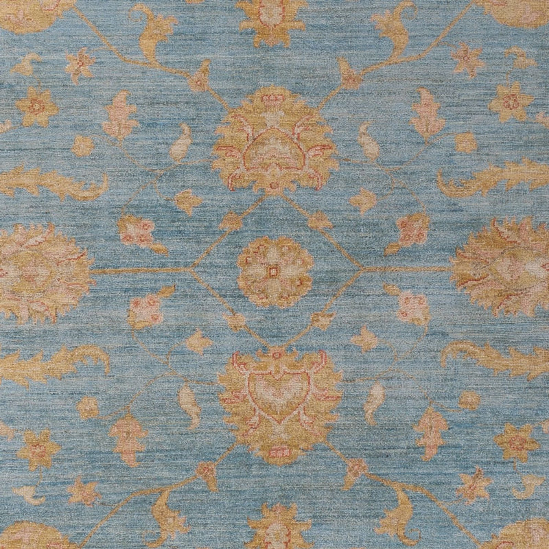 Ziegler tapijt - Modern - 300 x 207 cm - blauw