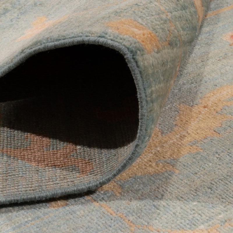 Ziegler tapijt - Modern - 300 x 207 cm - blauw