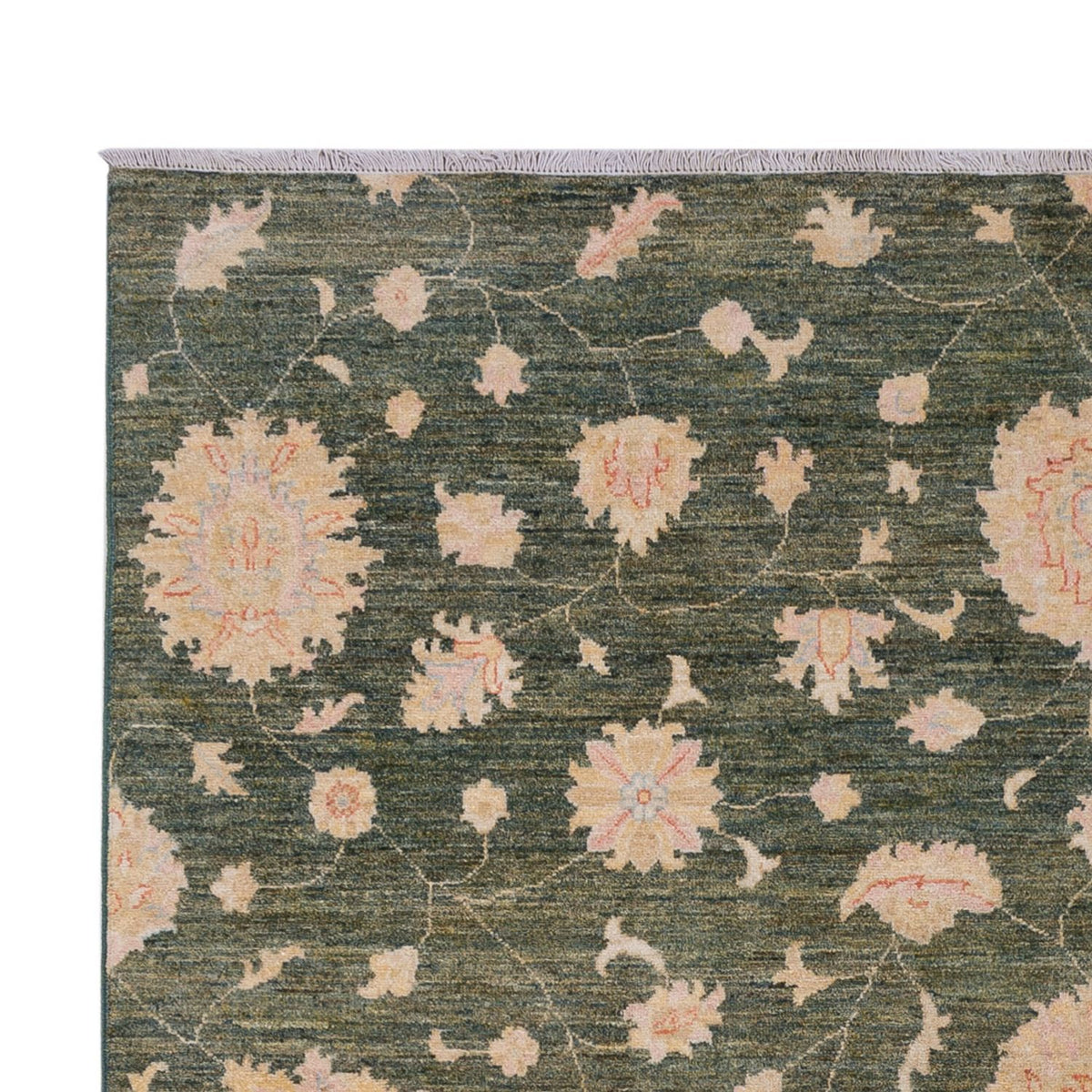 Ziegler tapijt - Modern - 294 x 205 cm - donkergroen