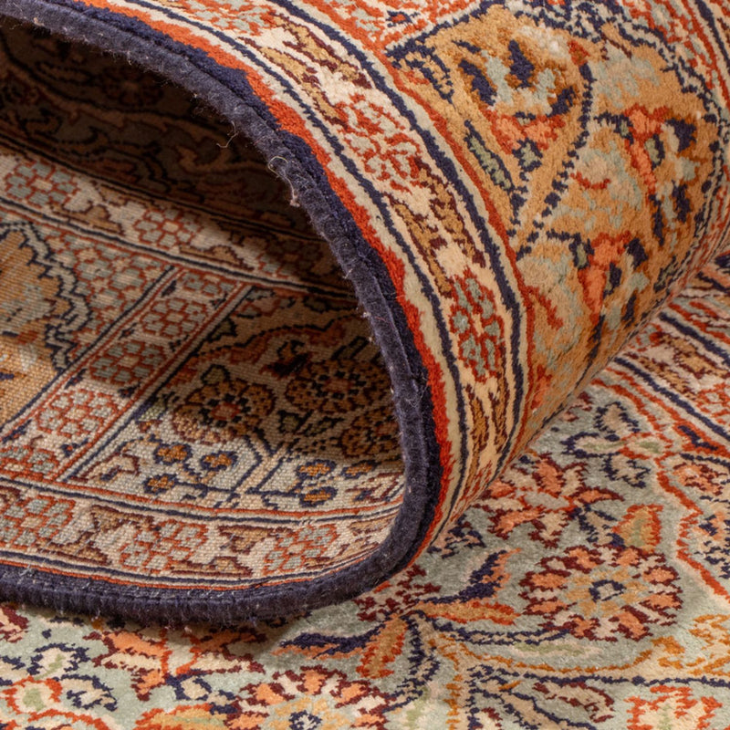 Läufer Seiden - Kaschmir Seide - 296 x 77 cm - dunkelbeige