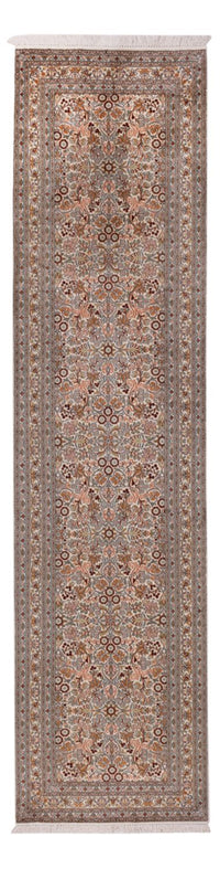 Läufer Seiden - Kaschmir Seide - 338 x 79 cm - beige