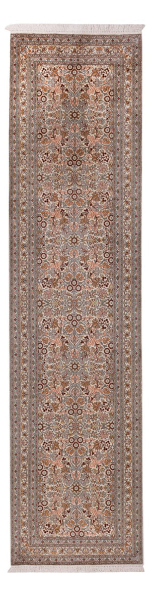 Läufer Seiden - Kaschmir Seide - 338 x 79 cm - beige