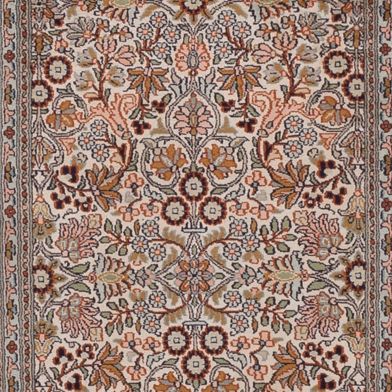 Läufer Seiden - Kaschmir Seide - 338 x 79 cm - beige