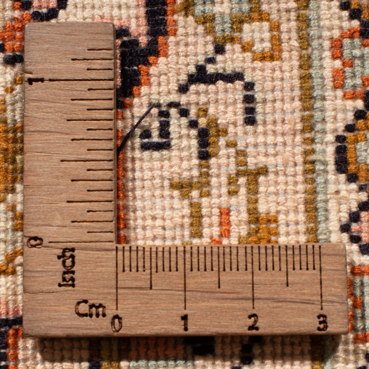 Läufer Seiden - Kaschmir Seide - 310 x 81 cm - mehrfarbig