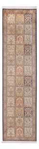 Kasjmir zijde Tapijt 304x77cm - Oosters Tapijt