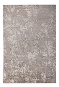 Designer tapijt - 301 x 204 cm - zilver