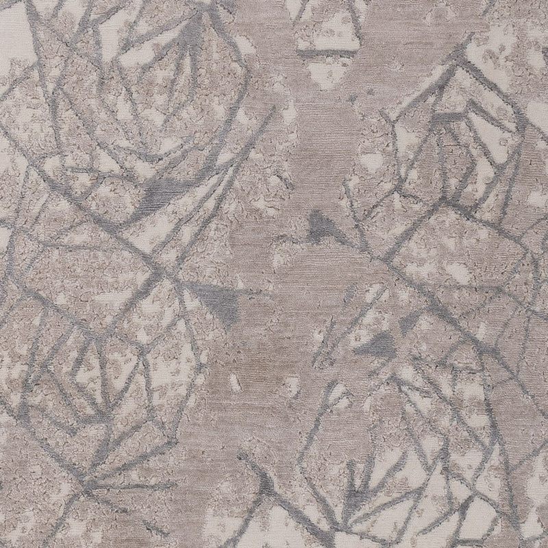 Designer tapijt - 301 x 204 cm - zilver